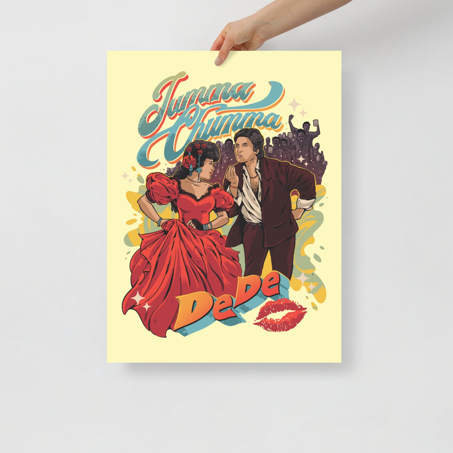 Hum Poster | Iconic Bollywood Movie Artwork
