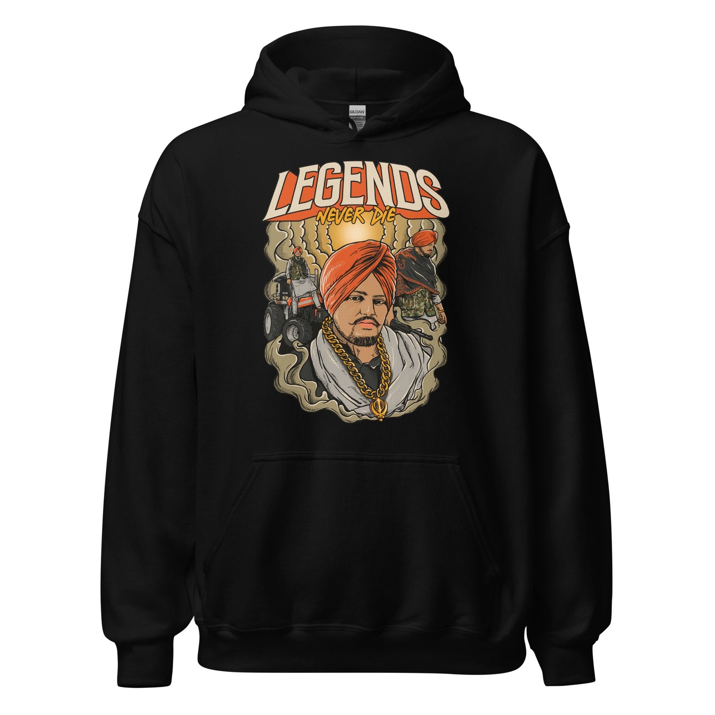 Sidhu Moose Wala Hoodie | Iconic Punjabi Artist Unisex Apparel