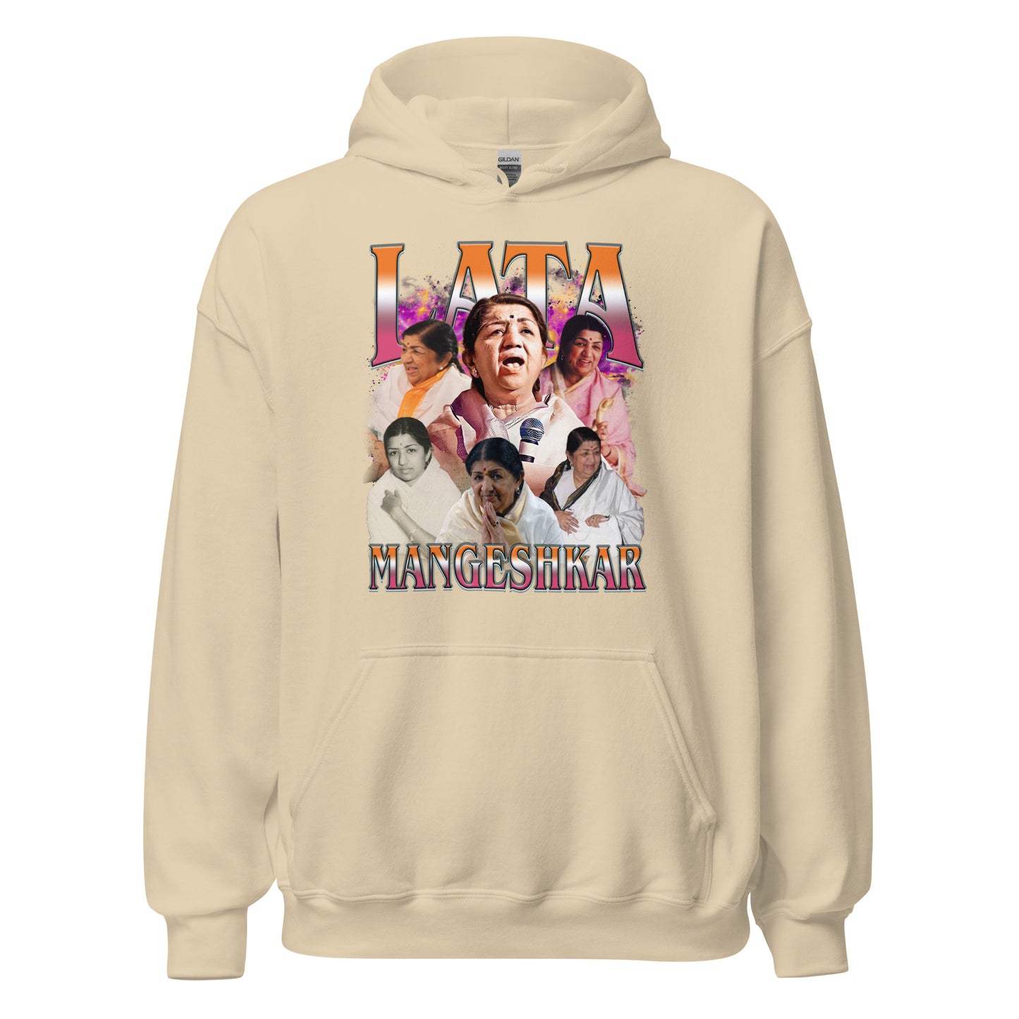 Lata Mangeshkar Hoodie | Legendary Singer & Bollywood Music Icon