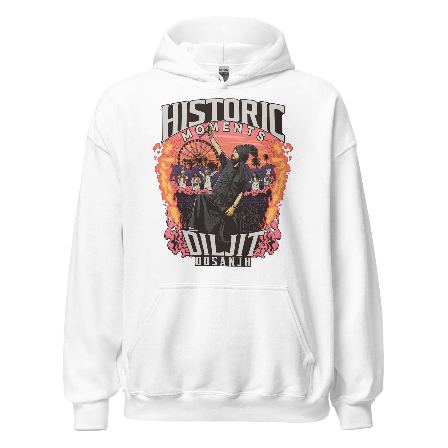 Diljit Dosanjh Coachella Hoodie | Unisex Punjabi Music Apparel