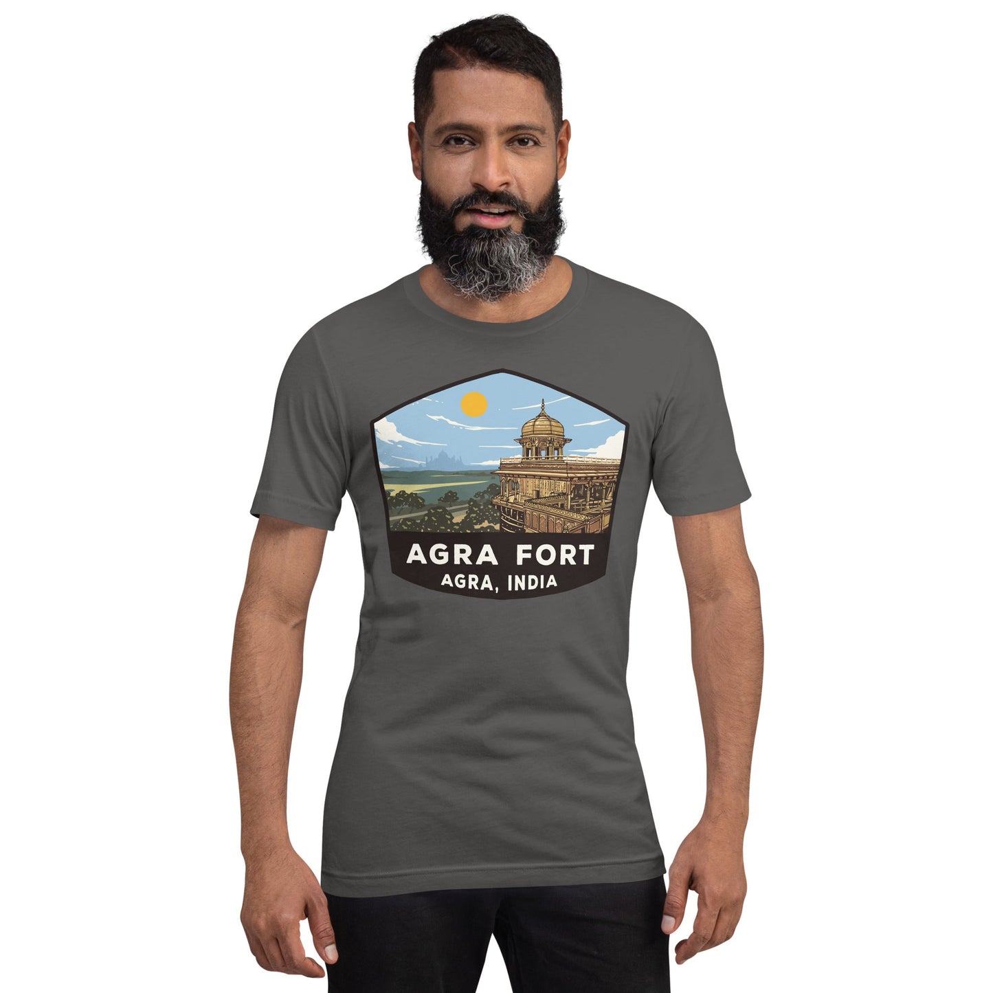 Agra Fort Unisex T-Shirt Landmark T-Shirt