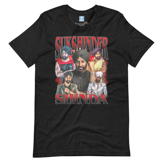 Sukshinder Shinda T-Shirt | Punjabi Bhangra Music Icon Unisex Tee