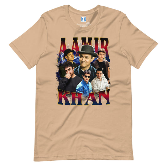 Aamir Khan Unisex T-shirt | Bollywood Actor Apparel