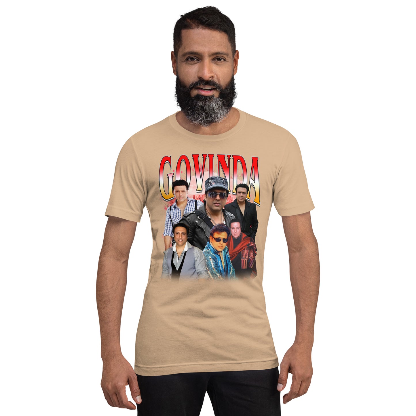 Govinda T-shirt | Unisex Bollywood Comedy & Dance Icon
