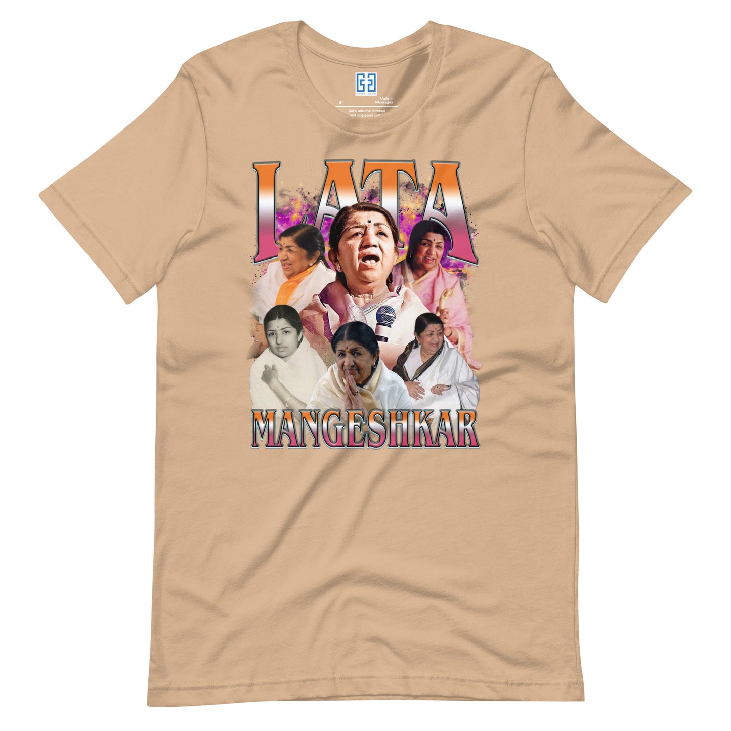 Lata Mangeshkar T-shirt | Legendary Voice of Bollywood Music