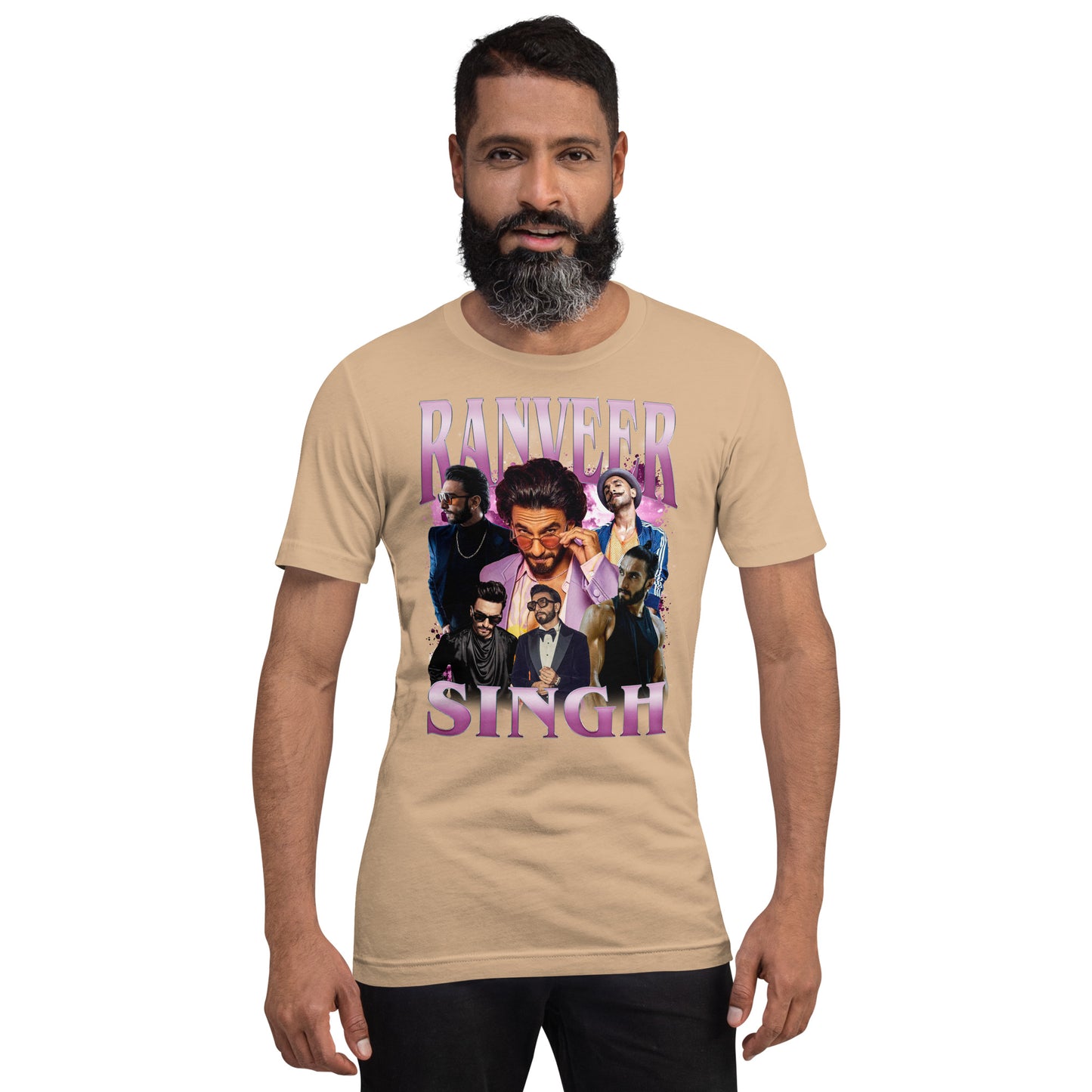 Ranveer Singh T-Shirt | Dynamic Bollywood Actor Unisex Tee