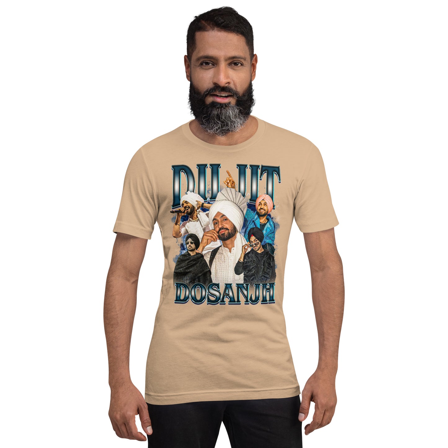 Diljit Dosanjh The Versatile Star of Punjabi and Bollywood Music Unisex t-shirt