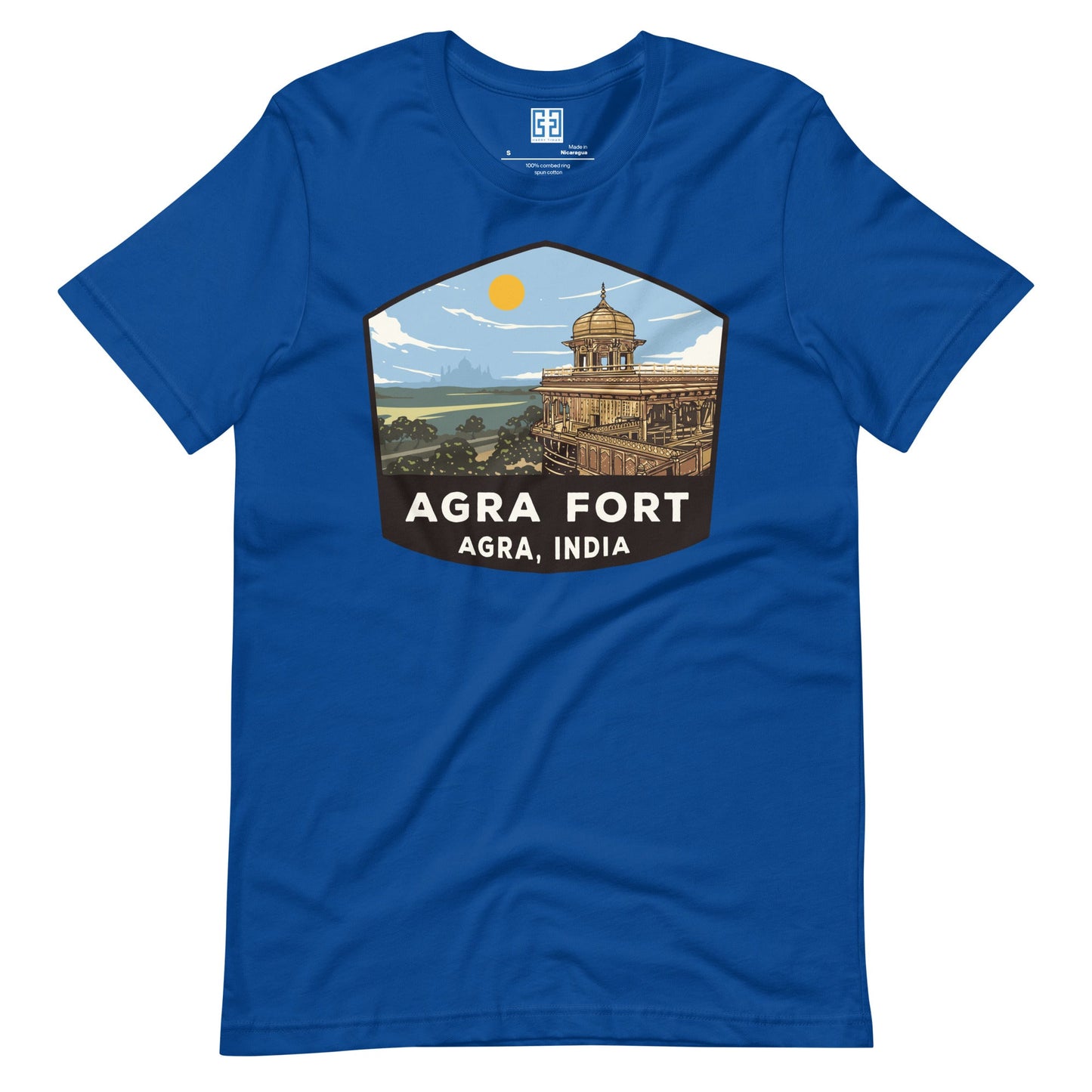 Agra Fort Unisex T-Shirt True Royal / S Landmark T-Shirt