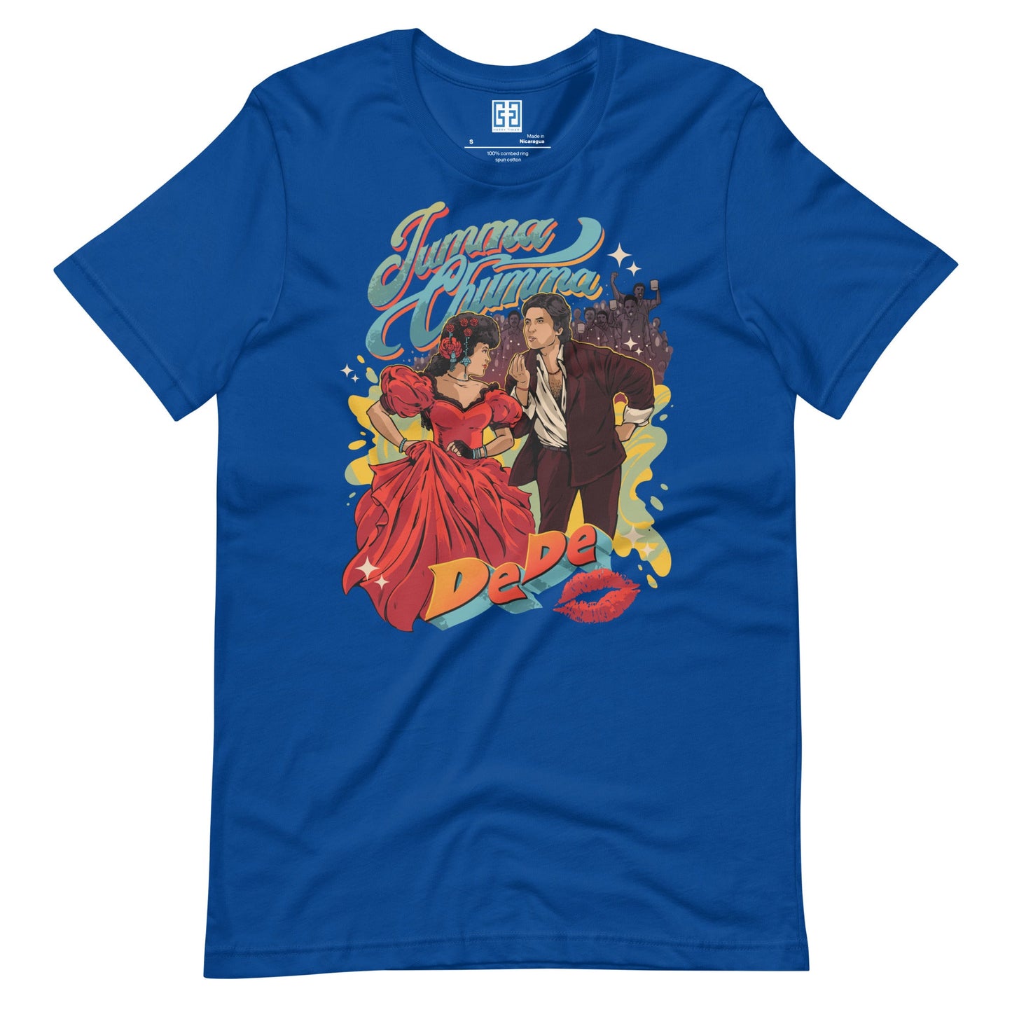 Jumma Chumma De Unisex T-Shirt True Royal / S Bollywood T-Shirt