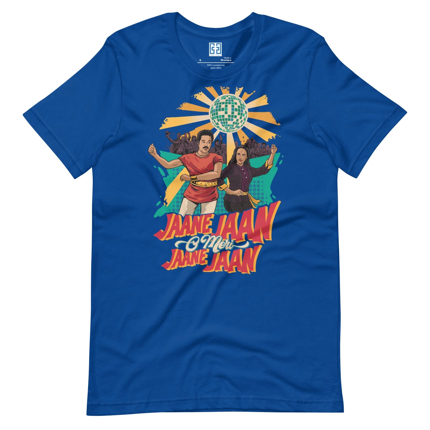 Jaane Jaan O Meri Unisex T-Shirt True Royal / S Bollywood T-Shirt