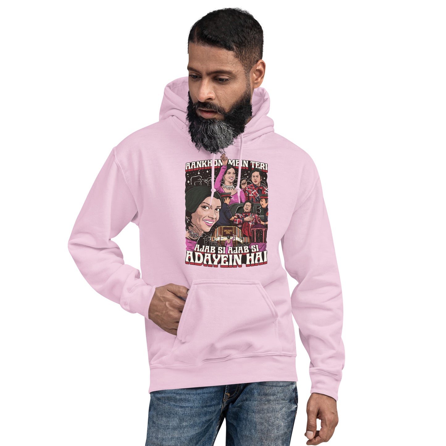 Aankhon Mein Teri Unisex Hoodie | Bollywood Inspired Apparel