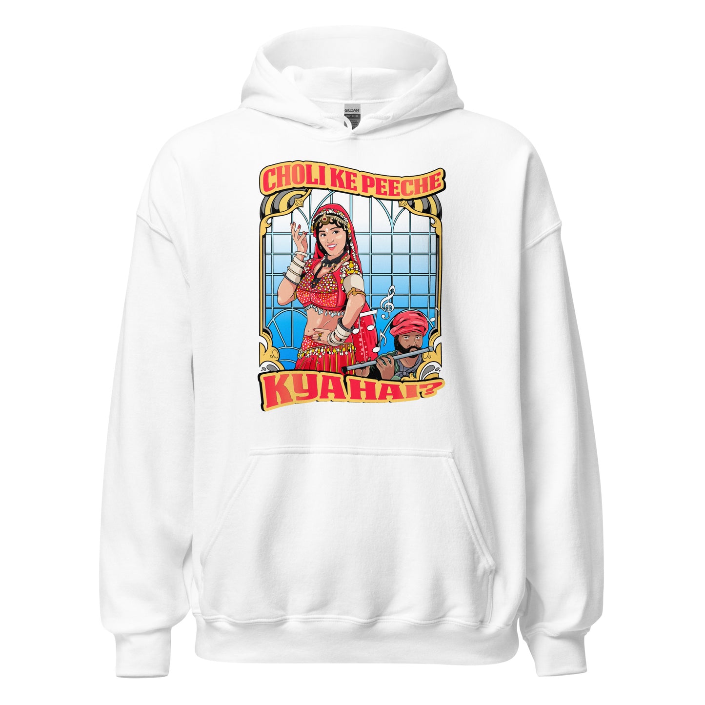 Choli Ke Peeche Kya Hai Hoodie | Unisex Bollywood-Inspired Apparel