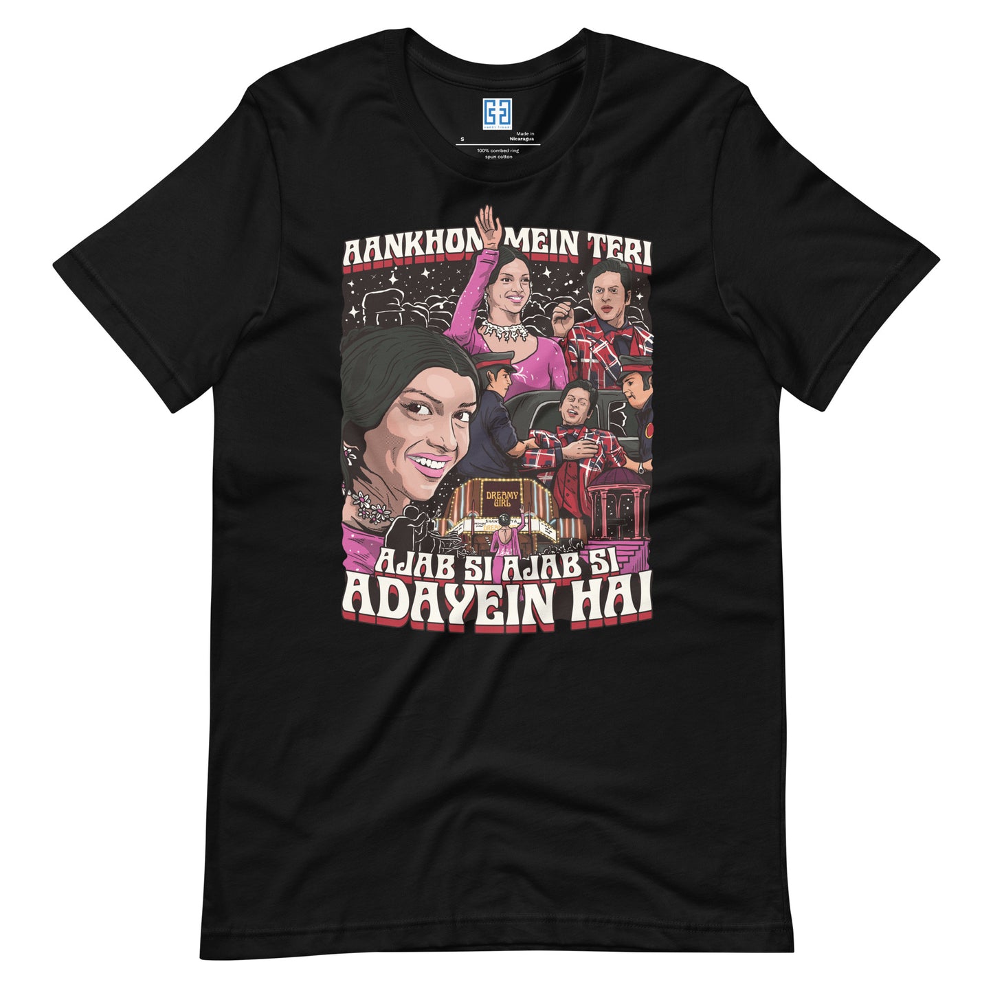 Aankhon Mein Teri T-shirt | Unisex Bollywood Apparel