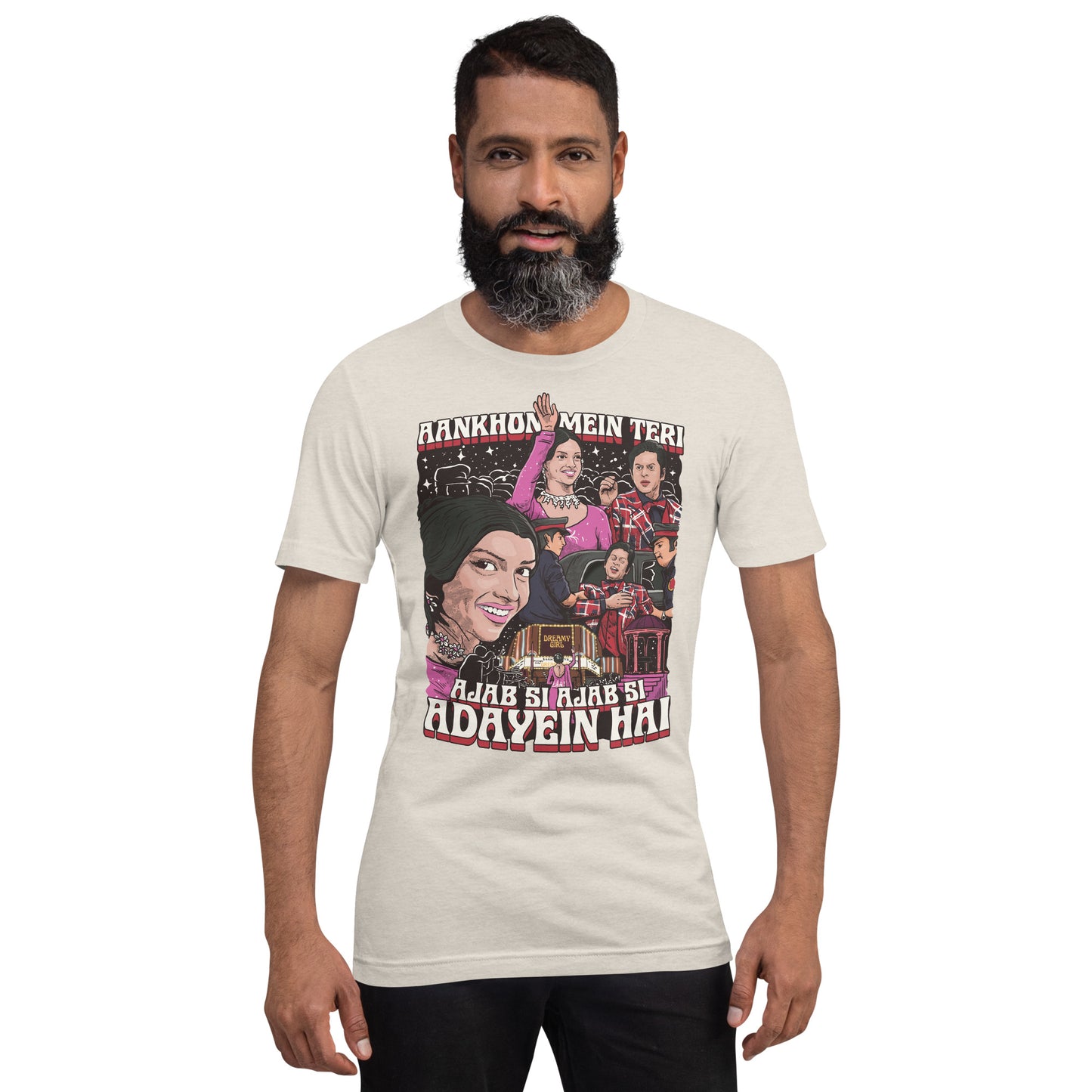 Aankhon Mein Teri T-shirt | Unisex Bollywood Apparel