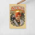 Sidhu Moose Wala Poster | Iconic Punjabi Artist Wall Art

