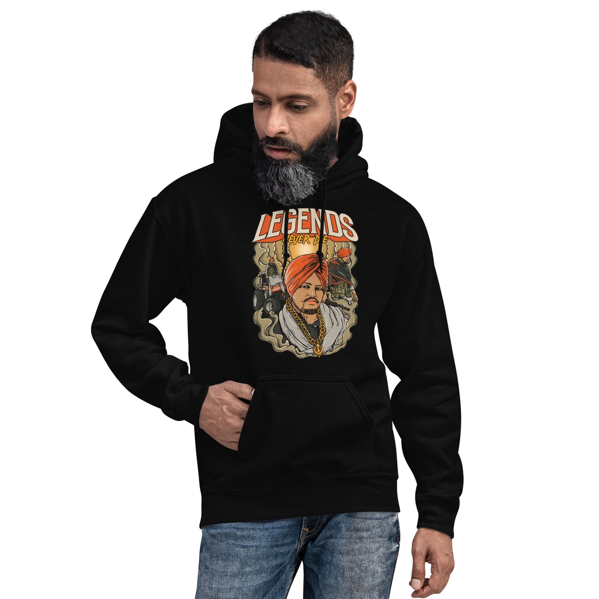 Sidhu Moose Wala Unisex Hoodie Icon