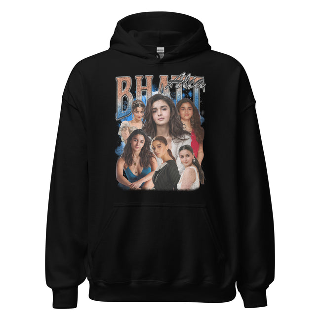 Alia Bhatt Bollywood Actress Trendy Celebrity Style Unisex Hoodie
