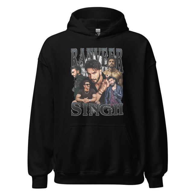 Ranveer Singh Bollywood Actor Bold Celebrity Apparel Unisex Hoodie