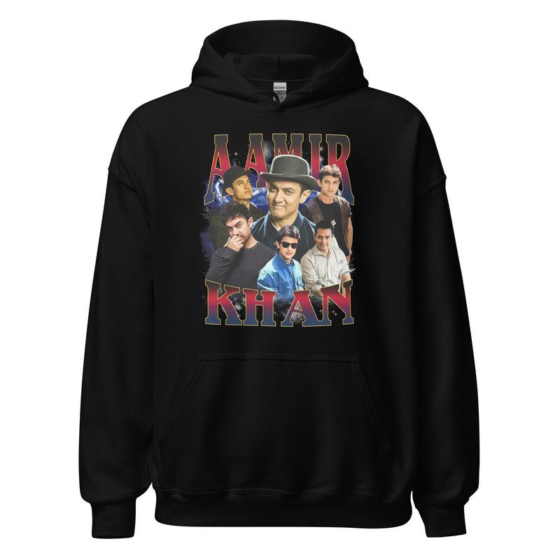 Aamir Khan Bollywood Actor Exclusive Fan Merchandise for True Fans Unisex Hoodie