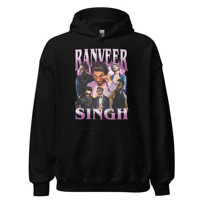 Ranveer Singh Dynamic Bollywood Actor and Bold Style Icon Fan Apparel Unisex Hoodie