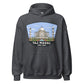 Taj Mahal Unisex Hoodie Dark Heather / S Landmark