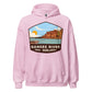 Ganges River Unisex Hoodie Light Pink / S Landmark