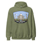 Taj Mahal Unisex Hoodie Military Green / S Landmark