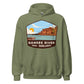 Ganges River Unisex Hoodie Military Green / S Landmark