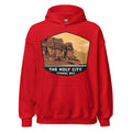 The Holy City Unisex Hoodie Red / S Landmark