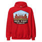 Red Fort Unisex Hoodie / S Landmark