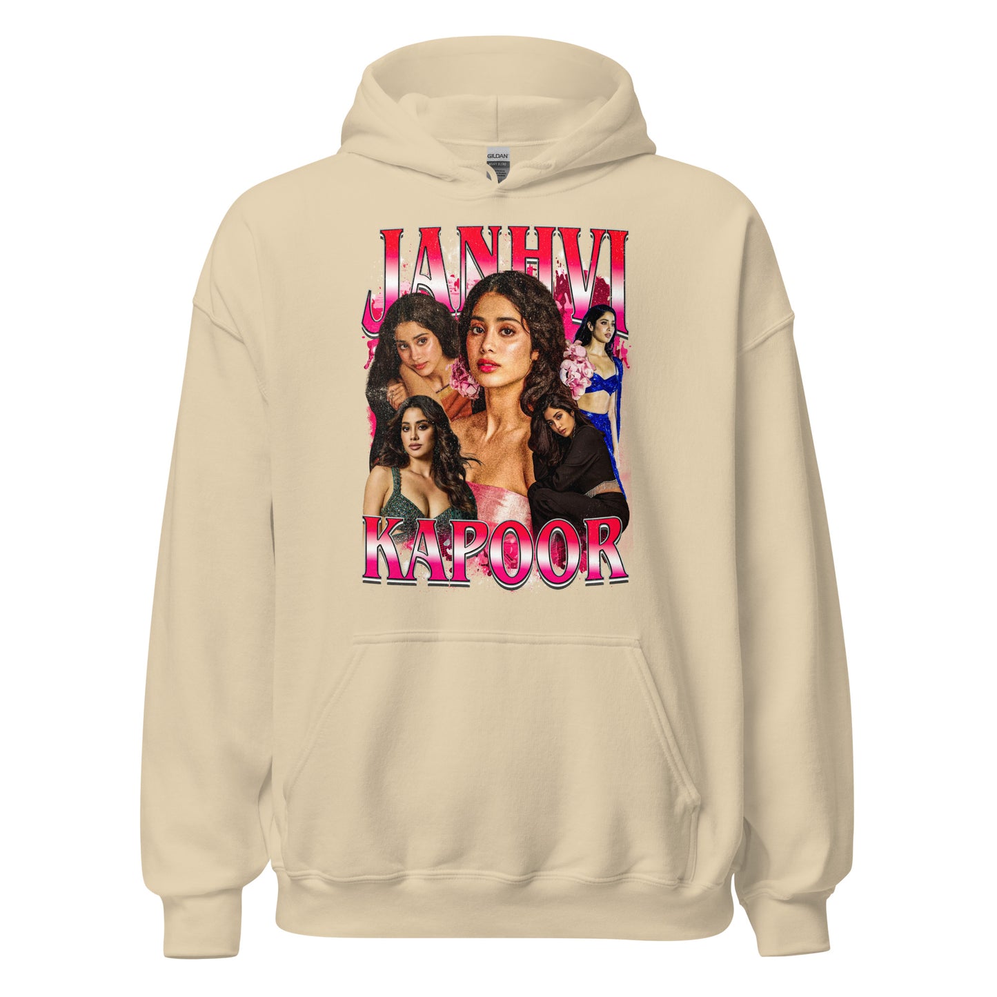 Bollywood Actress Janhvi Kapoor Casual Celebrity Style Unisex Hoodie