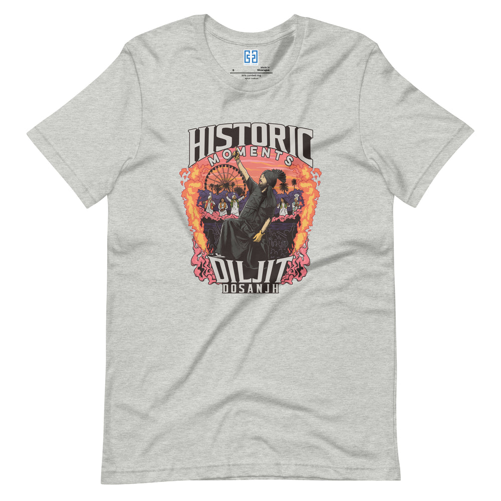 Diljit Dosanjh Coachella T-shirt | Unisex Punjabi Music Apparel