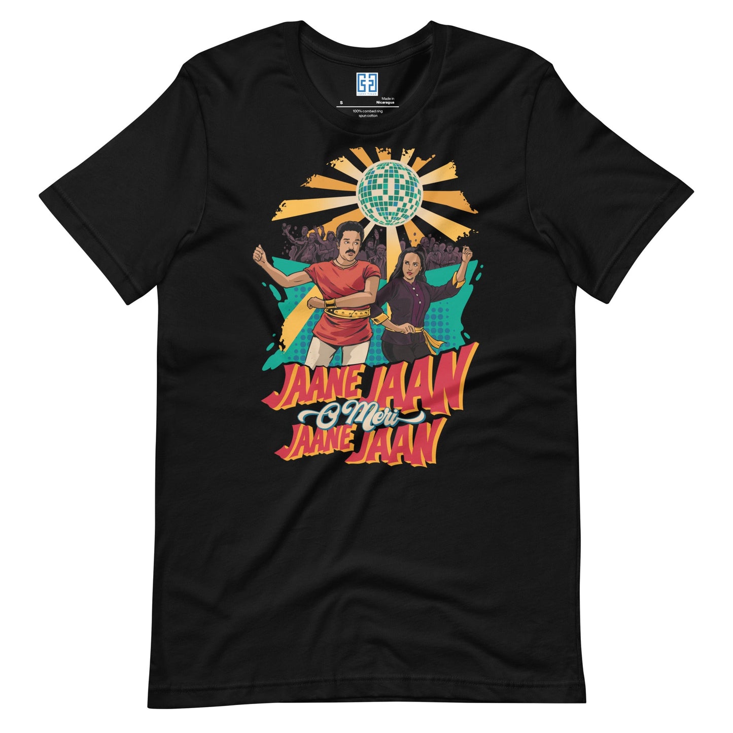 Jaane Jaan O Meri Unisex T-Shirt Black / S Bollywood T-Shirt