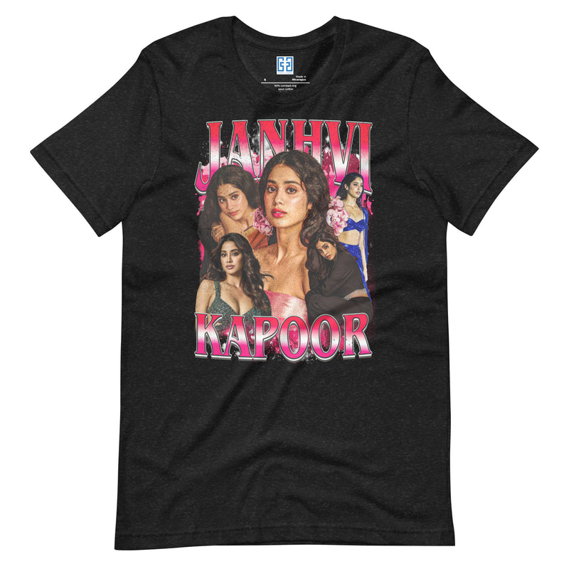 Celebrating Janhvi Kapoor The Rising Star Of Bollywood - Unisex t-shirt