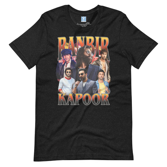 Ranbir Kapoor The Versatile Bollywood Actor Redefining Charm And Style - Unisex t-shirt