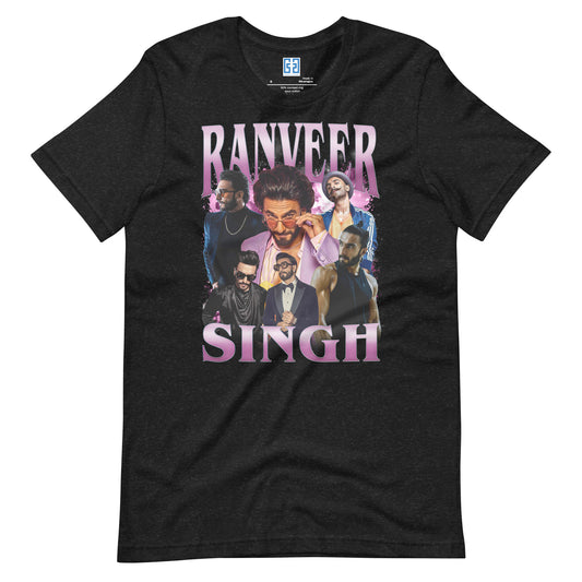 Ranveer Singh The Dynamic Bollywood Actor and Style Sensation Unisex t-shirt