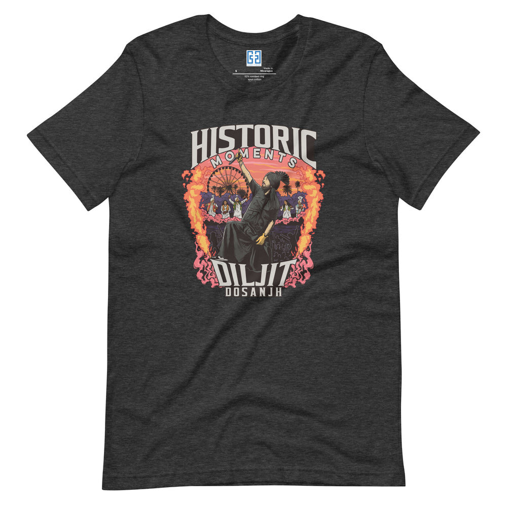 Diljit Dosanjh Coachella T-shirt | Unisex Punjabi Music Apparel