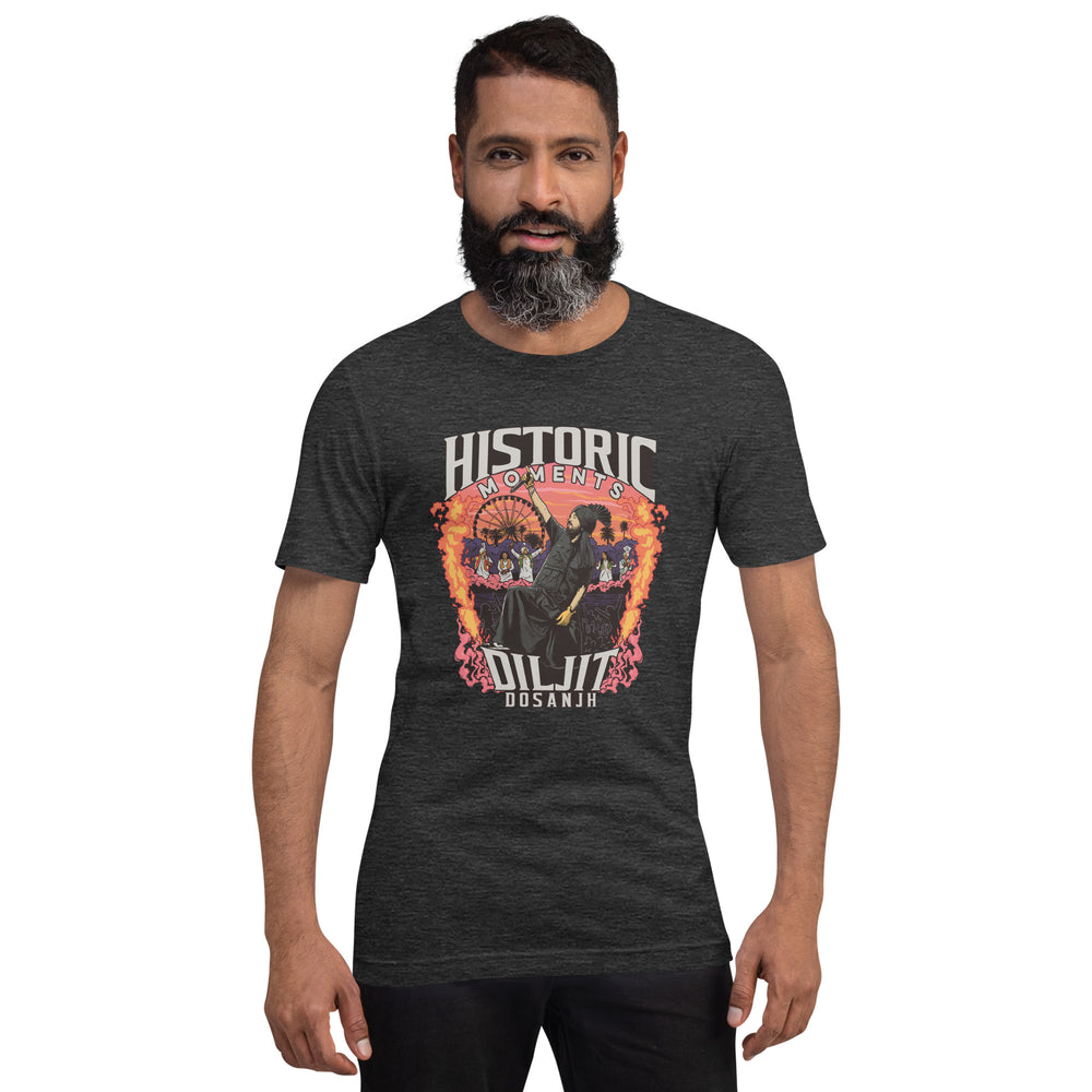 Diljit Dosanjh Coachella T-shirt | Unisex Punjabi Music Apparel