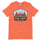 Red Fort Unisex T-Shirt Heather Orange / S Landmark T-Shirt