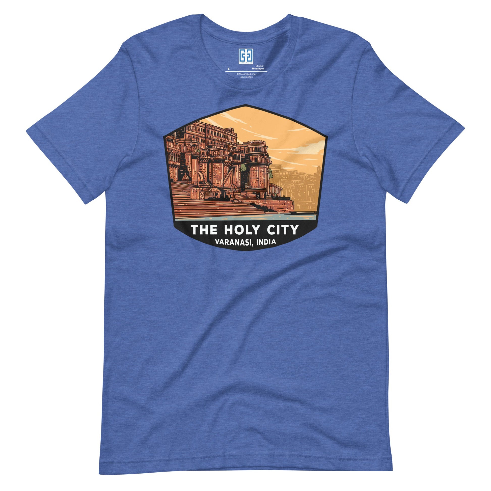 The Holy City Unisex T-Shirt Heather True Royal / S Landmark T-Shirt