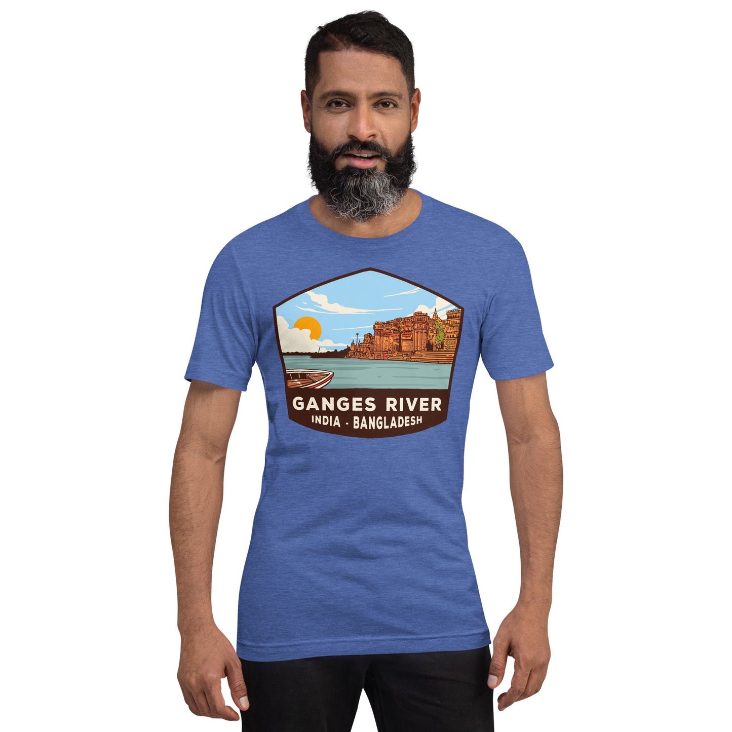 Ganges River Unisex T-Shirt Landmark T-Shirt