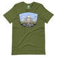 Taj Mahal Unisex T-Shirt Olive / S Landmark T-Shirt