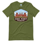 Red Fort Unisex T-Shirt Olive / S Landmark T-Shirt