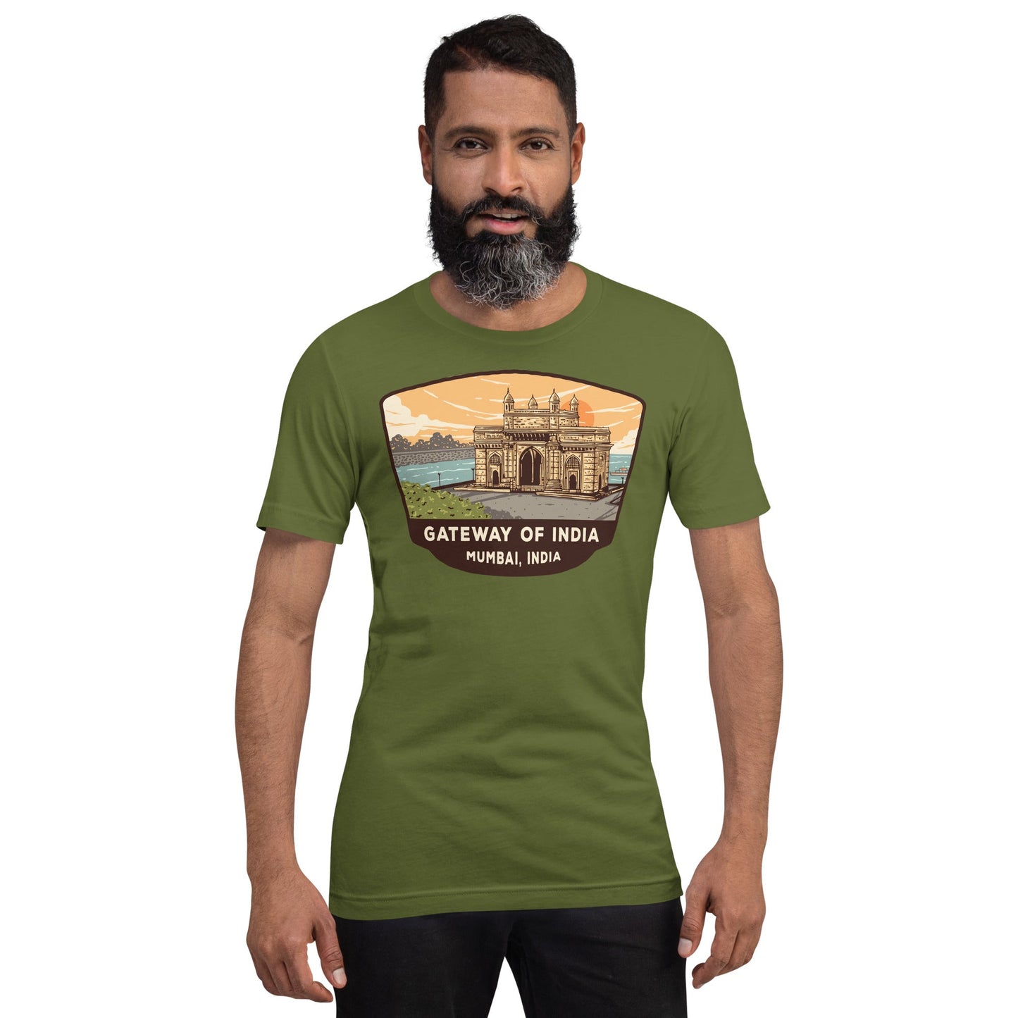 Gateway Of India Unisex T-Shirt Landmark T-Shirt