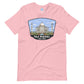 Taj Mahal Unisex T-Shirt Pink / S Landmark T-Shirt