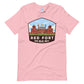 Red Fort Unisex T-Shirt Pink / S Landmark T-Shirt