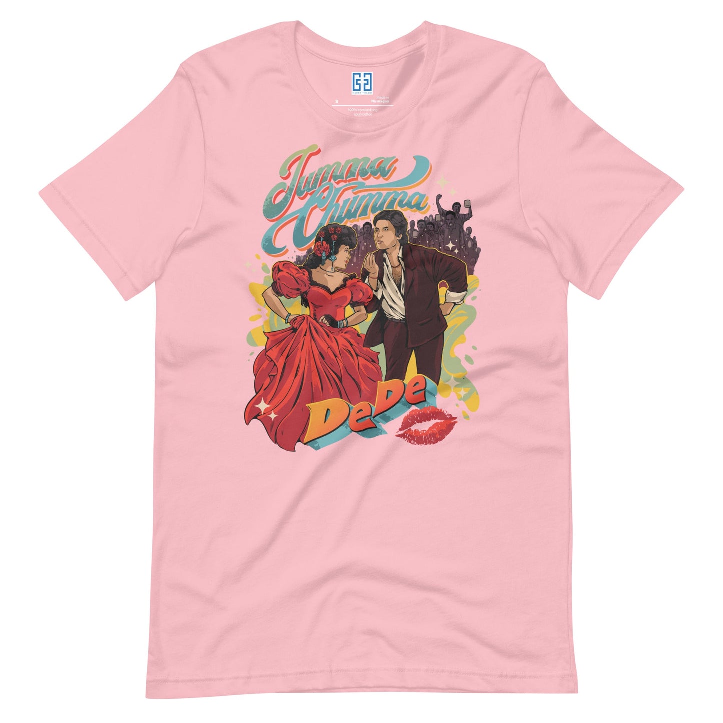 Jumma Chumma De Unisex T-Shirt Pink / S Bollywood T-Shirt