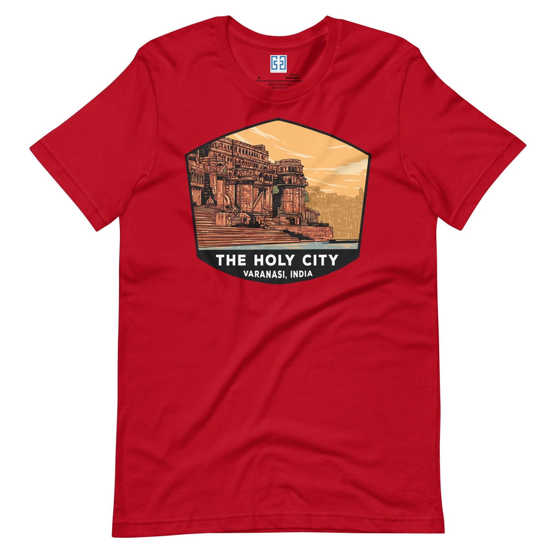 The Holy City Unisex T-Shirt Red / S Landmark T-Shirt