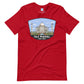 Taj Mahal Unisex T-Shirt Red / S Landmark T-Shirt