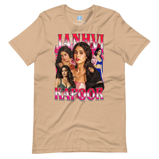 Celebrating Janhvi Kapoor The Rising Star Of Bollywood - Unisex t-shirt